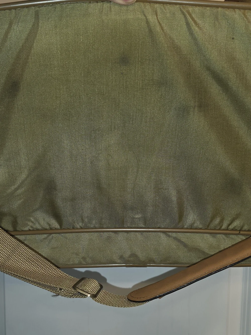 Hartmann Vintage Leather and Nylon Weekender Duffel Bag - Classic Travel Luggage